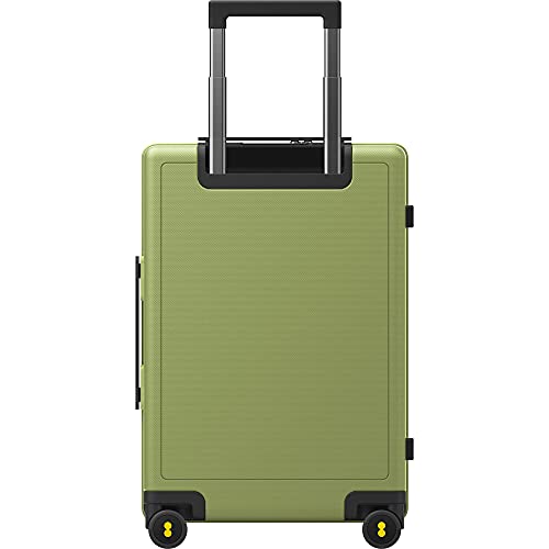LEVEL8 Hard Shell Carry on Luggage Airline Approved, Carry-on Suitcases with Wheels, Lightweight Luminous Textured Hardside Travel Bag with Tsa Lock