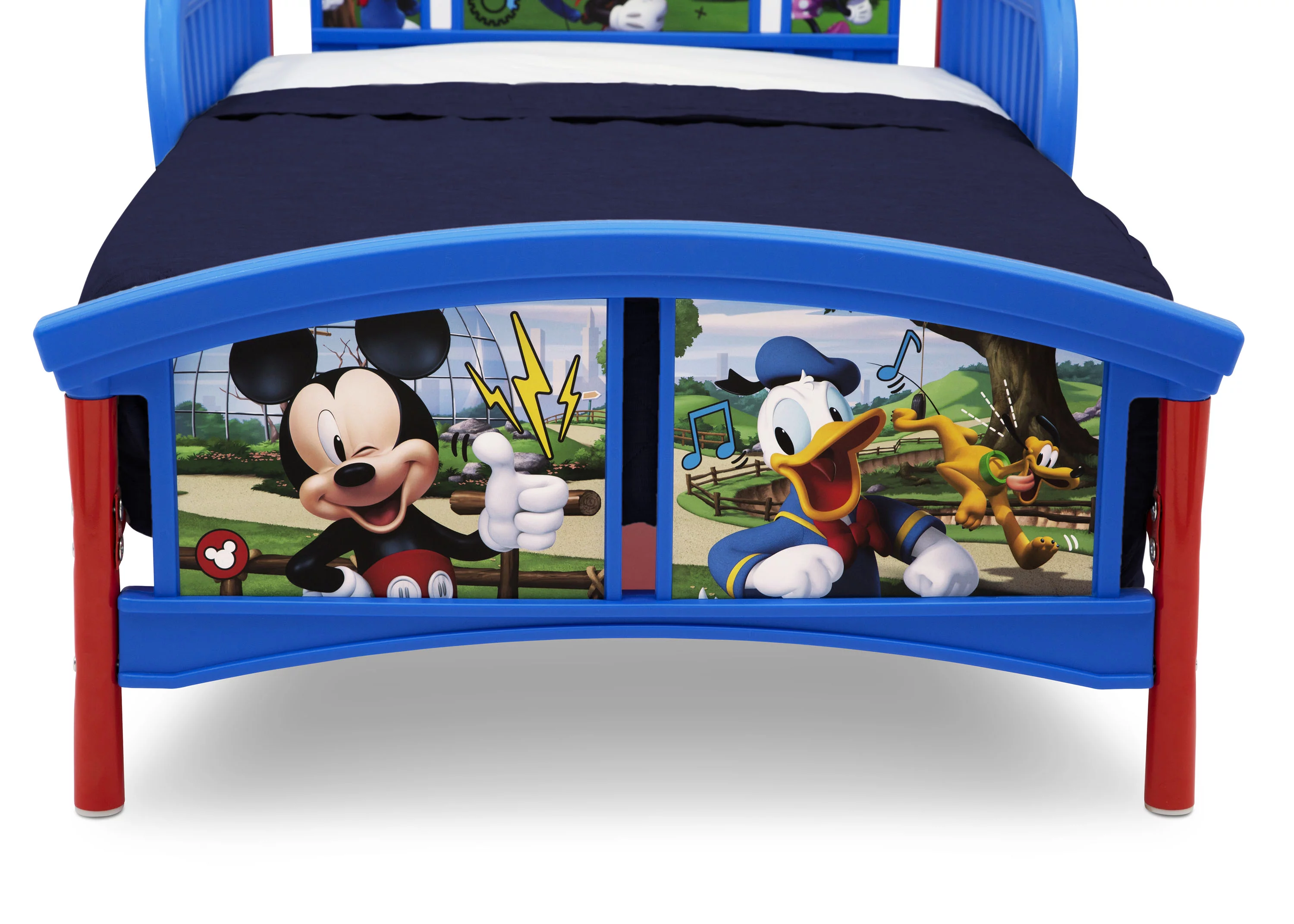 Delta Children Disney Mickey Mouse Plastic Toddler Bed, Multiple Characters - Curated Treasures Market