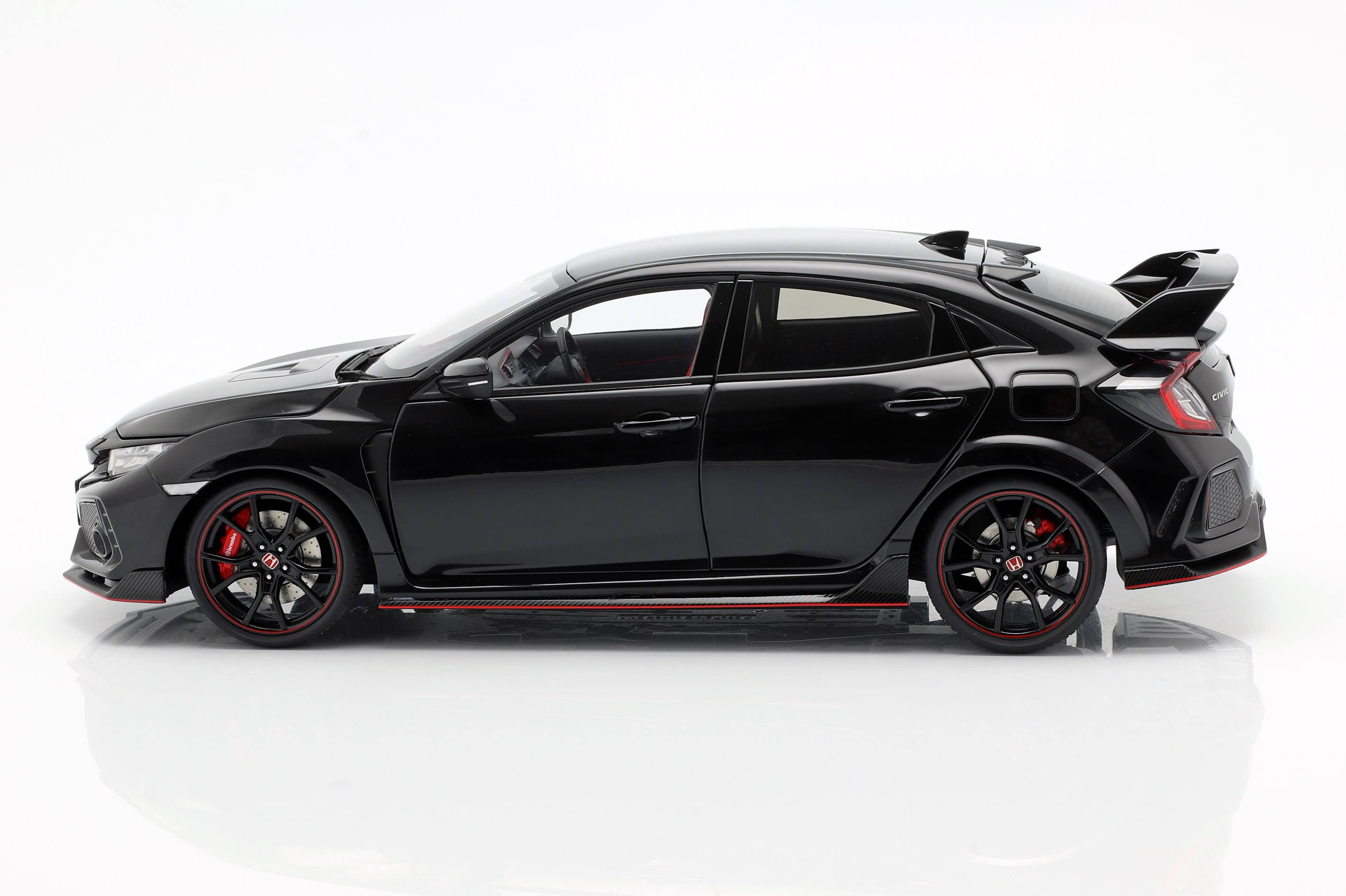 Honda Civic Type R (FK8) Crystal Black Pearl 1/18 Model Car by AUTOart