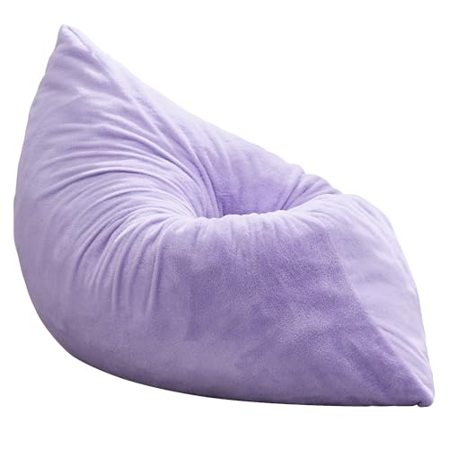 Hobestluk 3 in 1 Bean Bag Chair Giant Bean Bag Chairs Convertible Bean Bag Floor Cushion with Machine Washable Cover