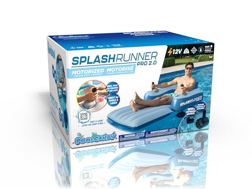 PoolCandy Splash Runner Motorized Pool Lounger