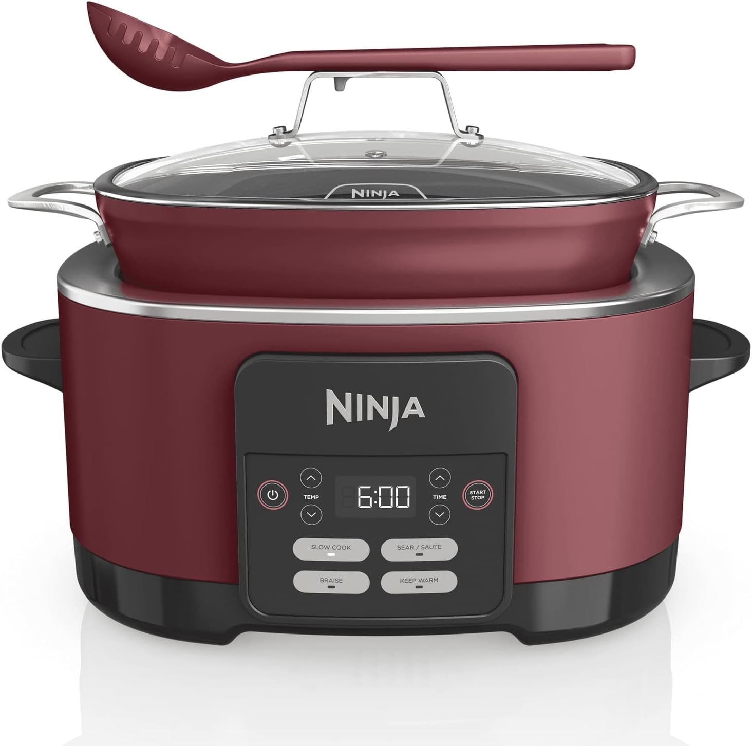 ninja foodi possible cooker 8.5qt multi-cooker, mc1000 Cherry Tarte (Renewed)