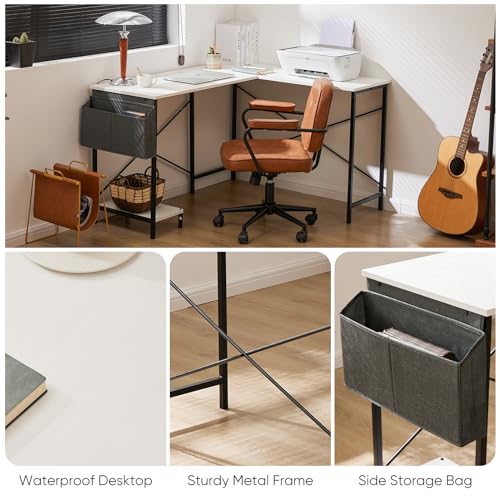 Sweetcrispy L Shaped Computer Desk