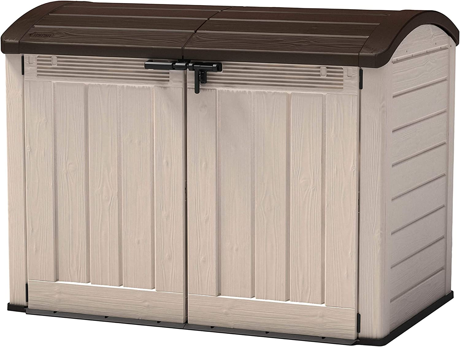 Keter Store It Out Ultra 2000L Bike Shed - Beige/Brown