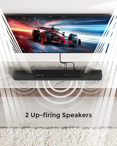 ULTIMEA 5.1.2ch Sound Bar with Dolby Atmos, Surround Sound System for TV with 2 Surround Speakers, Sound Bar for Smart TV