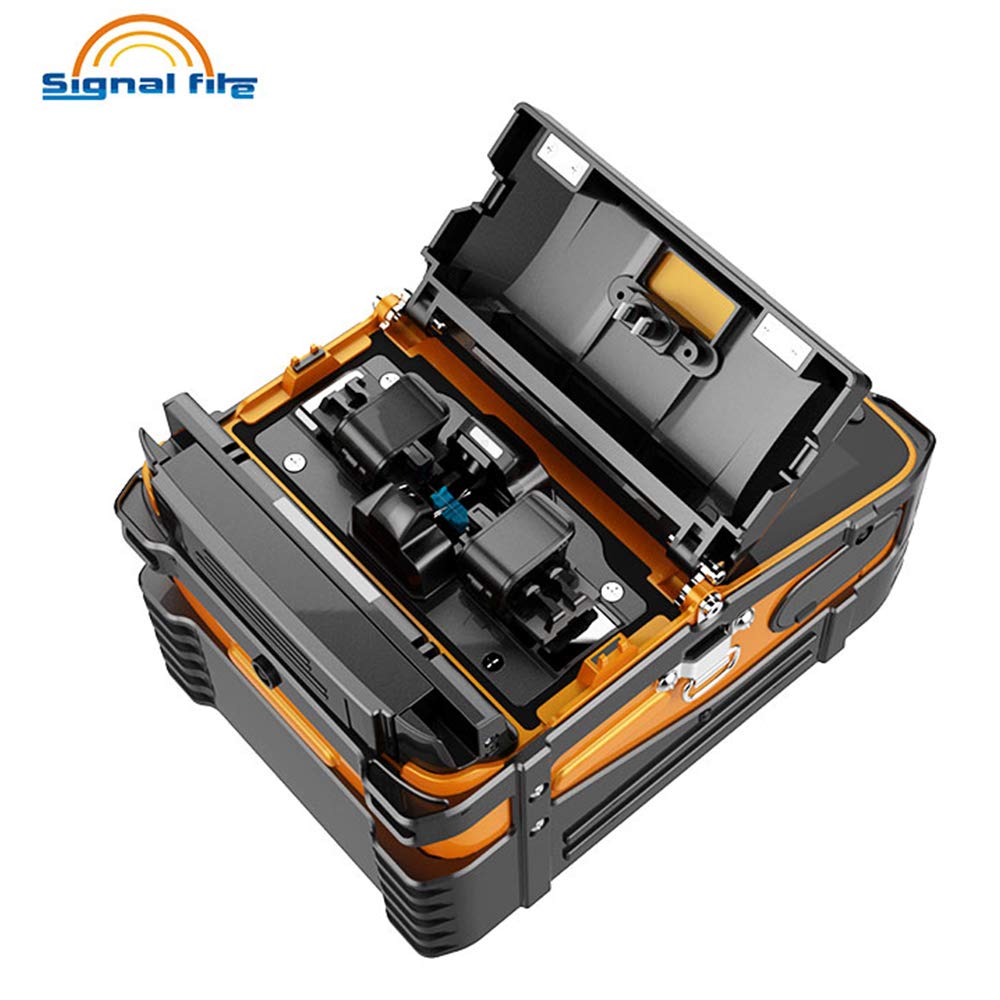 Signal Fire Ai-9 Optical Fiber Fusion Splicer with 5 Seconds Splicing Time Melting 15 Seconds Heating Fusion Splicer Machine Optical Fiber Cleaver