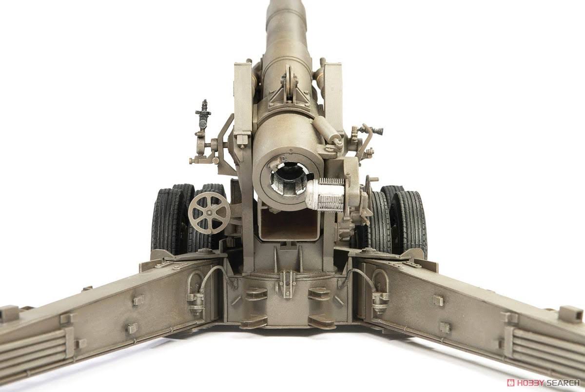 AFV Club 35321 WWII 8 inch Howitzer M1 1/35 Scale Plastic Model Kit