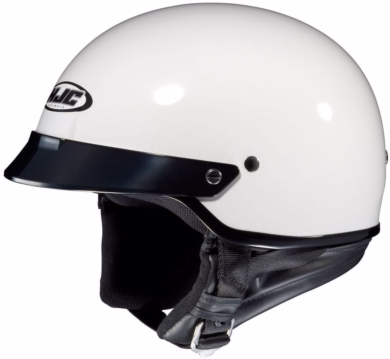 HJC CS-2N Open Face Motorcycle Helmet White MD