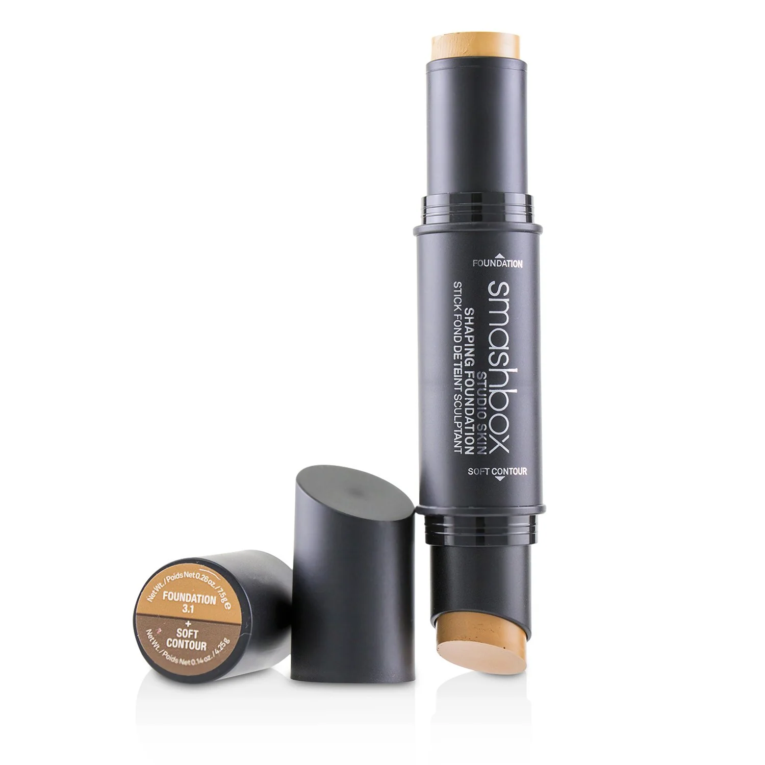 Smashbox Studio Skin Shaping Foundation + Soft Contour Stick - # 3.3 Warm Medium Beige  11.75g/0.4oz