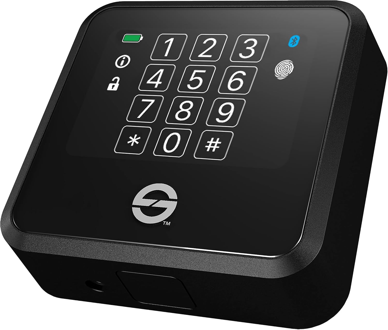 Sargent and Greenleaf I-Series Biometric Keypad, Digital Fingerprint Keypad Lock, Digital Keypad Lock, Fingerprint Safe Lock, Fingerprint Lock