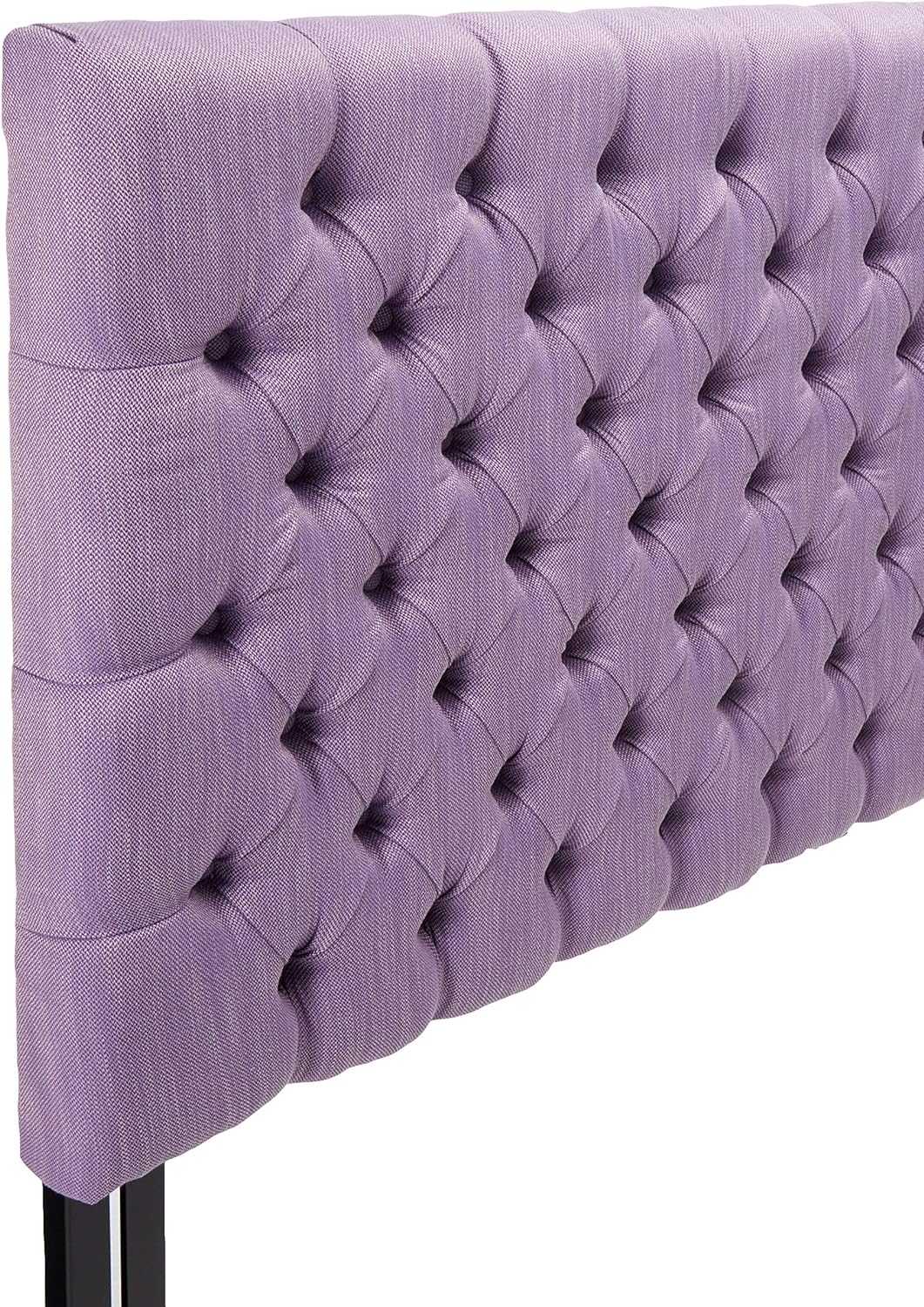 Jezebel Headboard - Fully Upholstered, Queen / Full, Light Purple