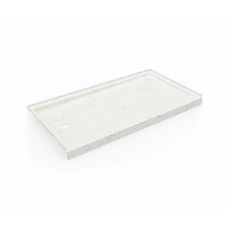 Shower Base Swanstone Alcove Retrofit Rectangular Ice 32 x 60 Inch Swanstone Right Drain