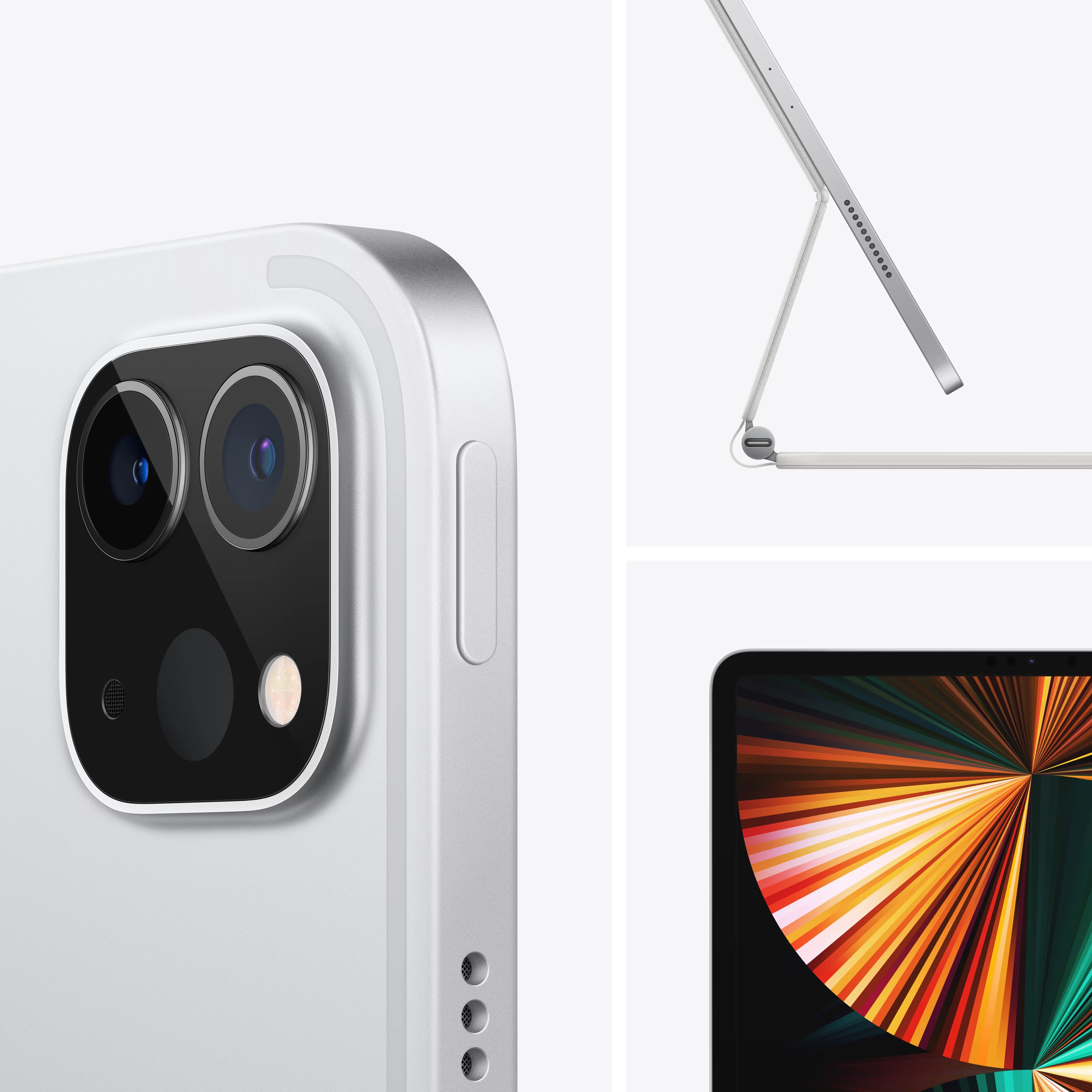 2021 Apple 12.9-inch iPad Pro Wi-Fi 1TB - Silver (5th Generation) - Curated Treasures Market