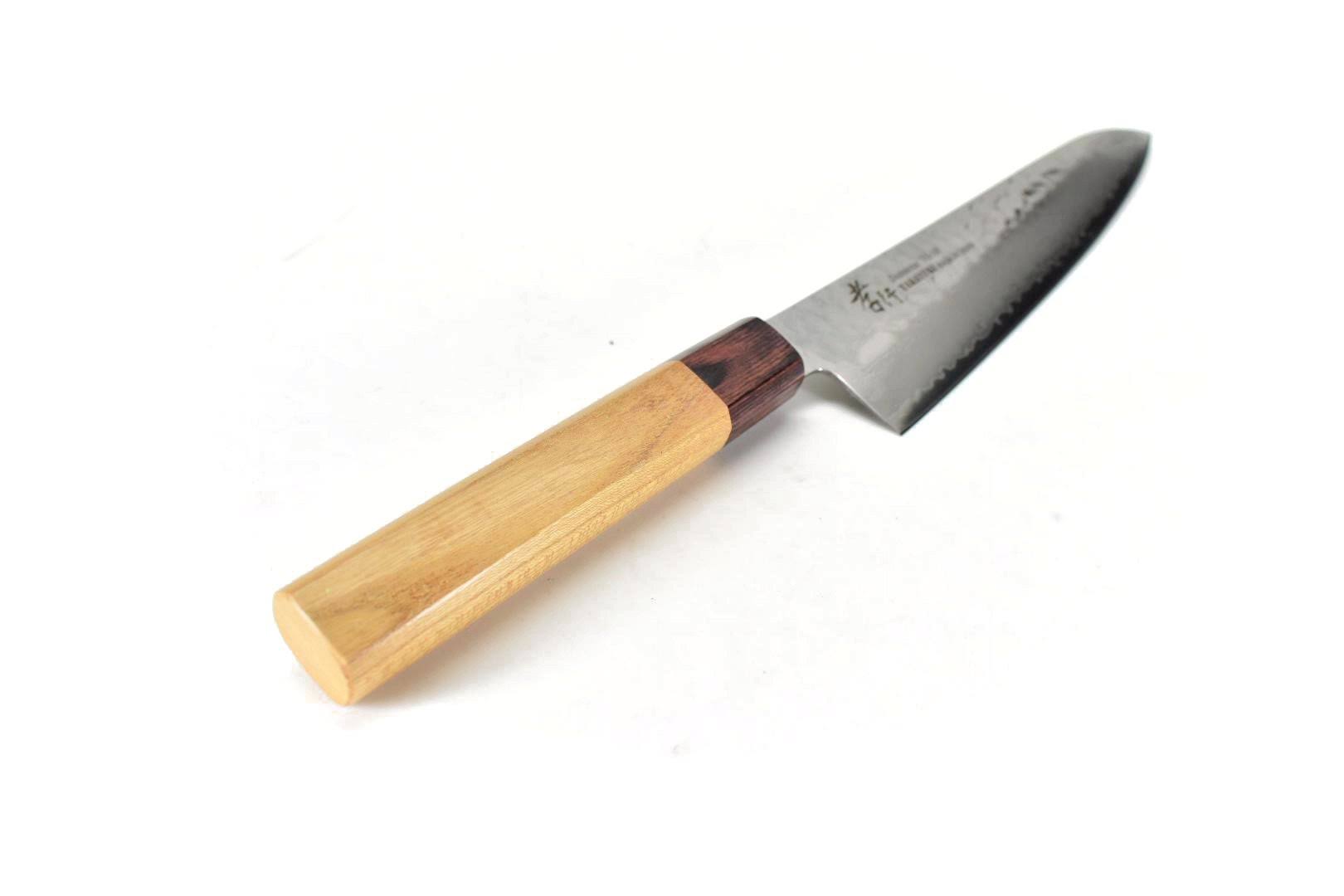 Sakai Takayuki VG10 33 Layer Damascus Gyuto Japanese Knife 210mm Keyaki (Japanese Elm) Handle