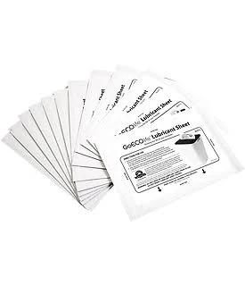 Goecolife Shredder Lubricant Sheets, 8 1/2 x 5 1/2, 24/Pack