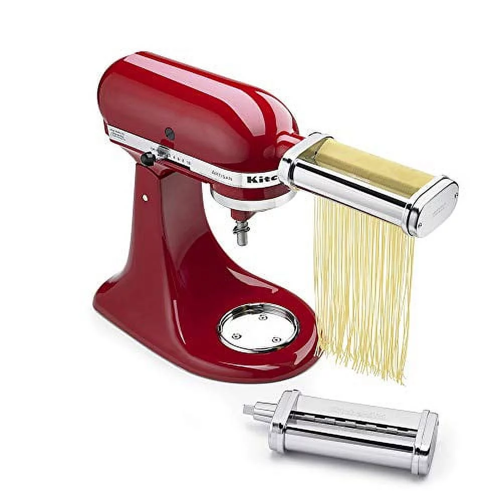 KitchenAid KSMPCA Pasta Cutter Attachment Set, One Size, Used