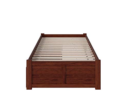 AFI Concord Platform Bed with Footboard & Storage Drawers