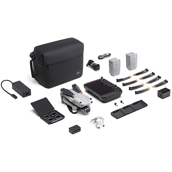 DJI Air 2S Fly More Combo with Smart Controller - Drone with 4K Camera, 5.4K Video, 1-Inch CMOS Sensor, 4 Directions of Obstacle Sensing