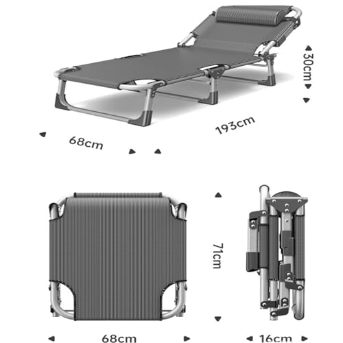 Portable Folding Camping Cot for Adults with Mattress