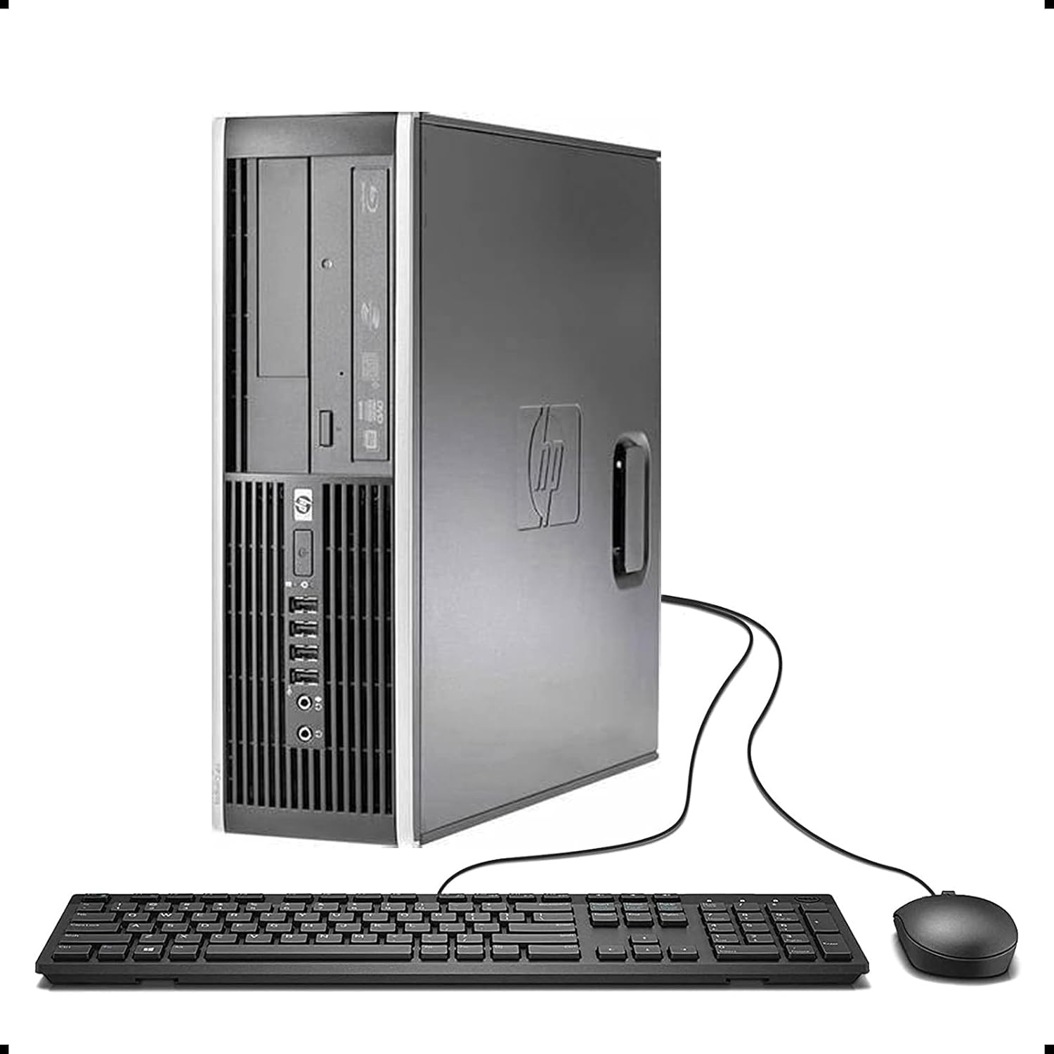 HP Elite 8200 SFF High Performance Business Desktop Computer Intel Quad Core i7 up to 3.8GHz Processor 2TB HDD 16GB DDR3 Memory DVD Windows 10