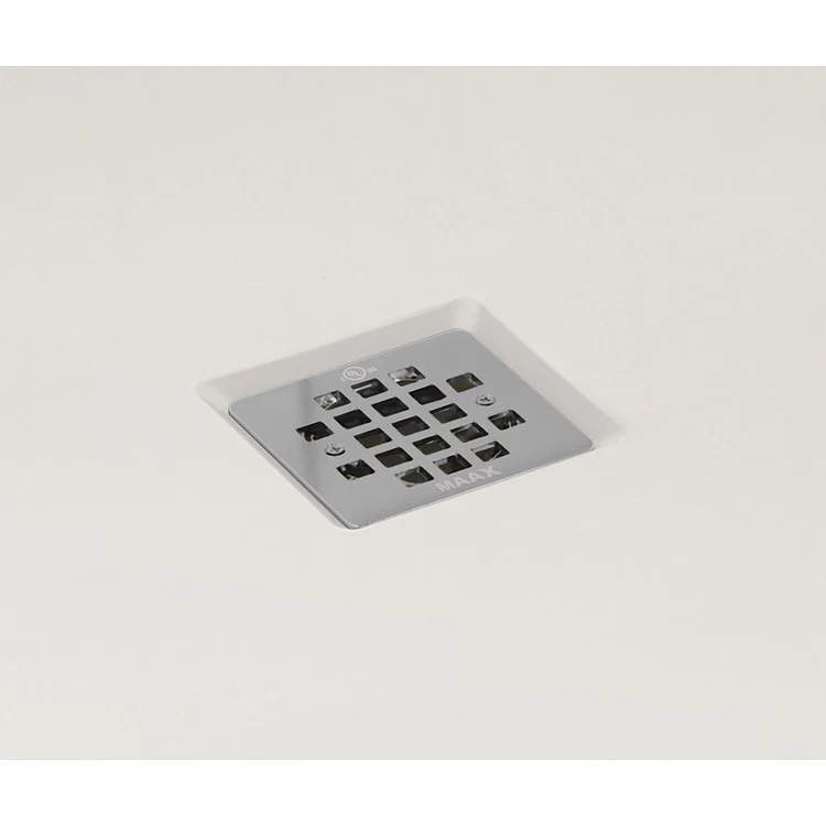Shower Base B3 Tunnel Square Drain White 60 x 36 Inch Acrylic