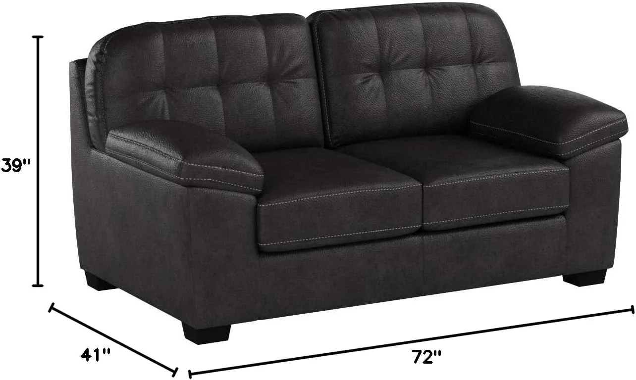 Signature Design by Ashley Accrington Loveseat in Granite
