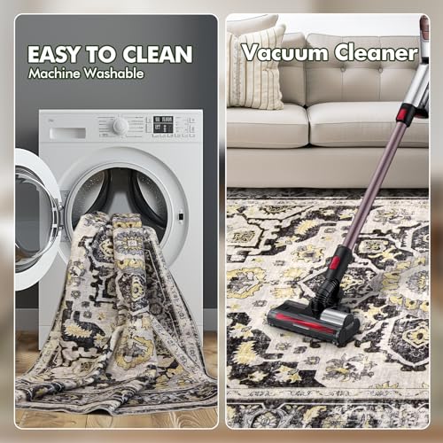 Area Rug Washable Living Room