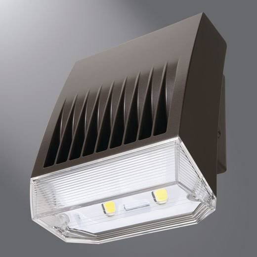 Lumark XTOR8BRL 81W Crosstour Maxx LED Wallpack, Refractive Lens, 5000K, Carbon Bronze