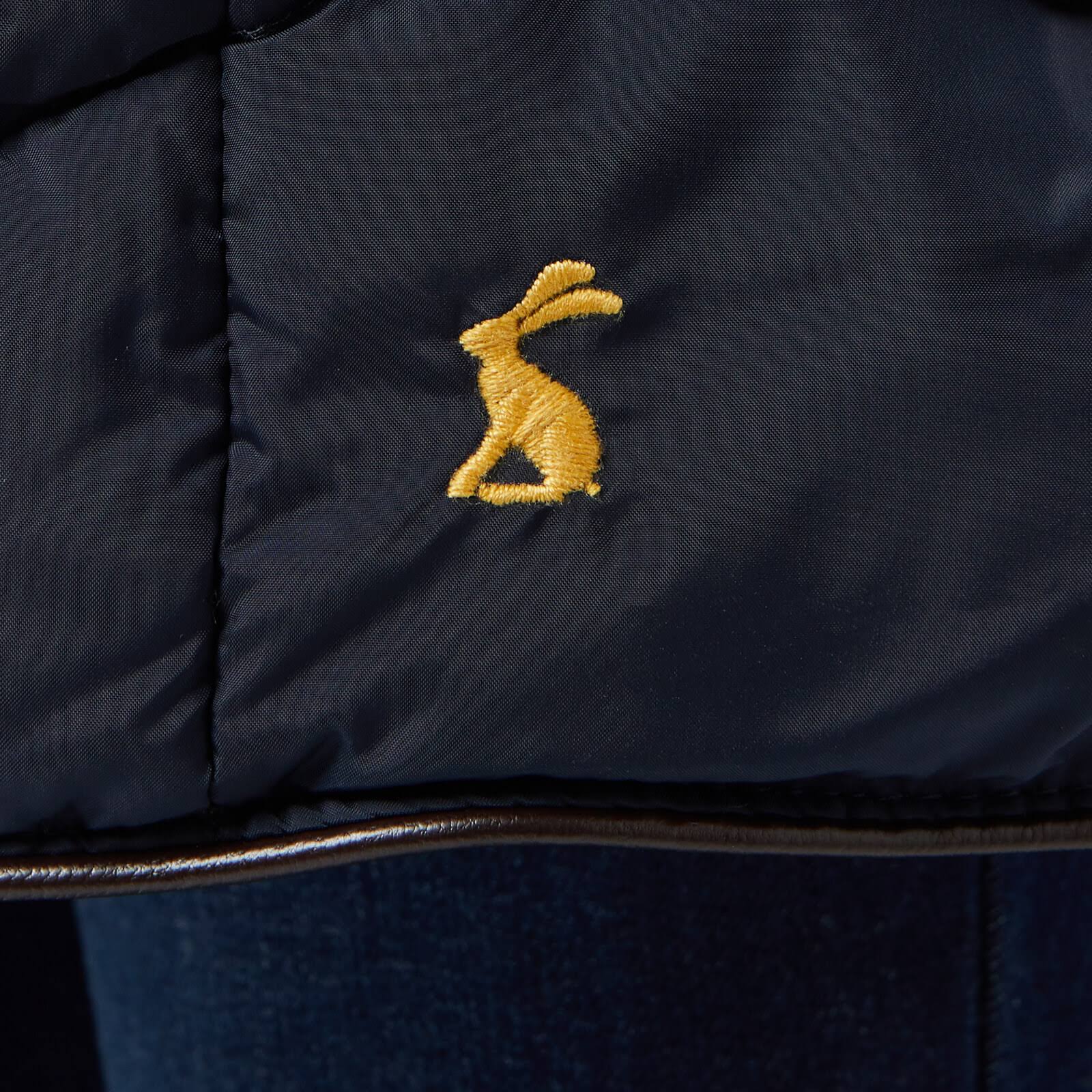 Joules Cherington Chevron Quilted Longline Padded Coat
