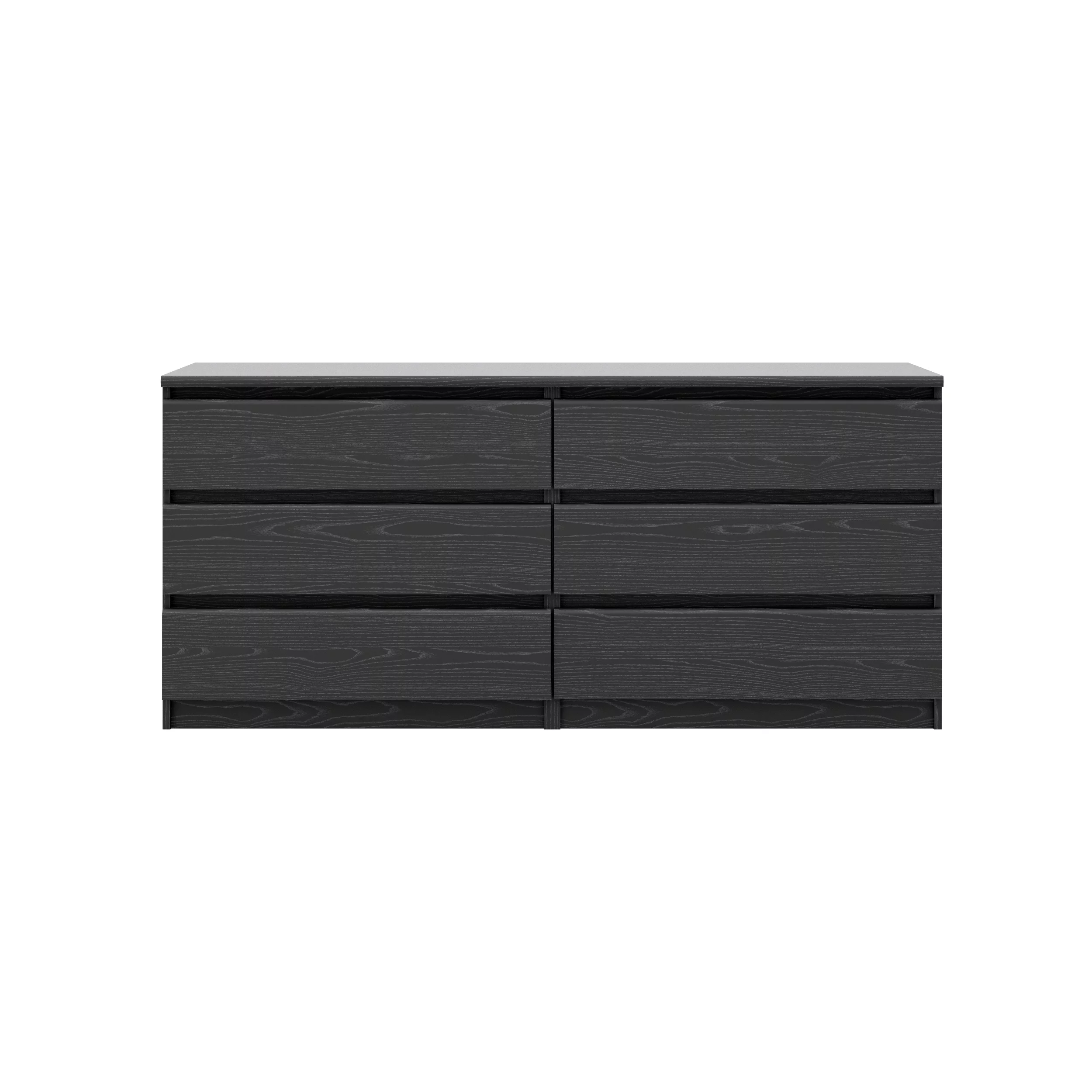 Scottsdale 6 Drawer Double Dresser, Truffle Oak