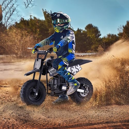 Superrio 49CC 2-Stroke Gas Power Mini Dirt Bike Dirt Off Road Motorcycle (Red)
