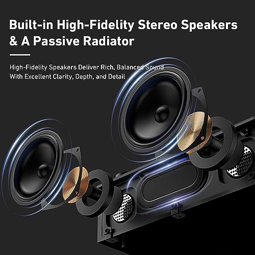Vertical Automatic Record Player Bluetooth, MYKESONIC Belt Drive Vinyl Turntable, Magnetic AT-3600L Cartridge, Bluetooth in & Out