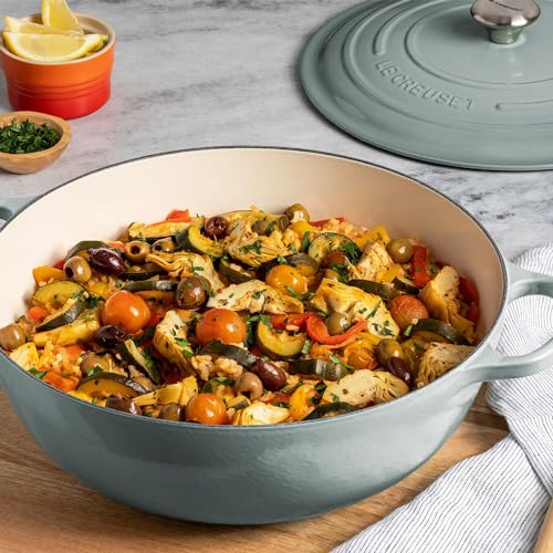Le Creuset Signature Cast Iron Chef's Oven, 7.5qt, Flame