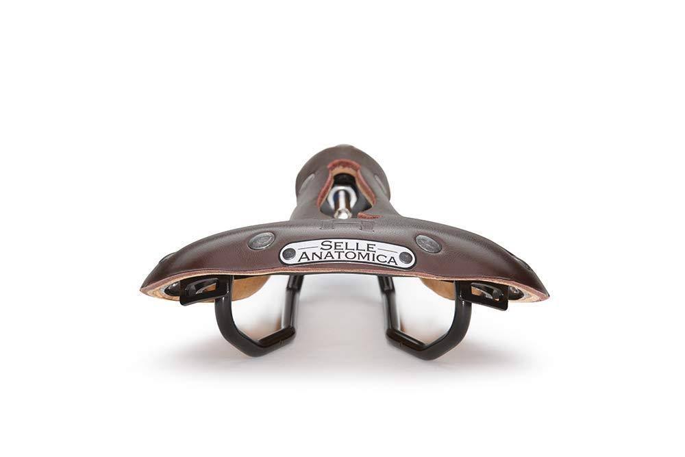Selle Anatomica x Series Watershed Saddle Oxblood with Copper Rivets