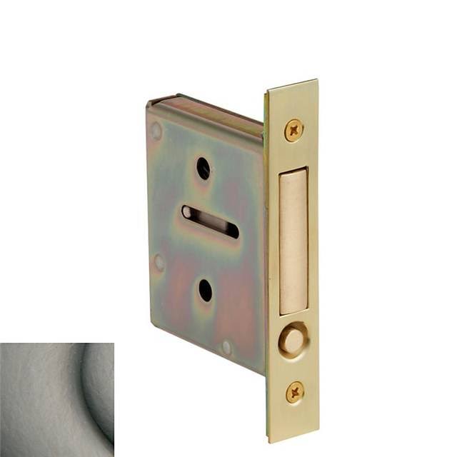 Baldwin 8601 Pocket Door Passage Mortise Body with Door Pull from The Estate Col Antique Nickel 8601.151