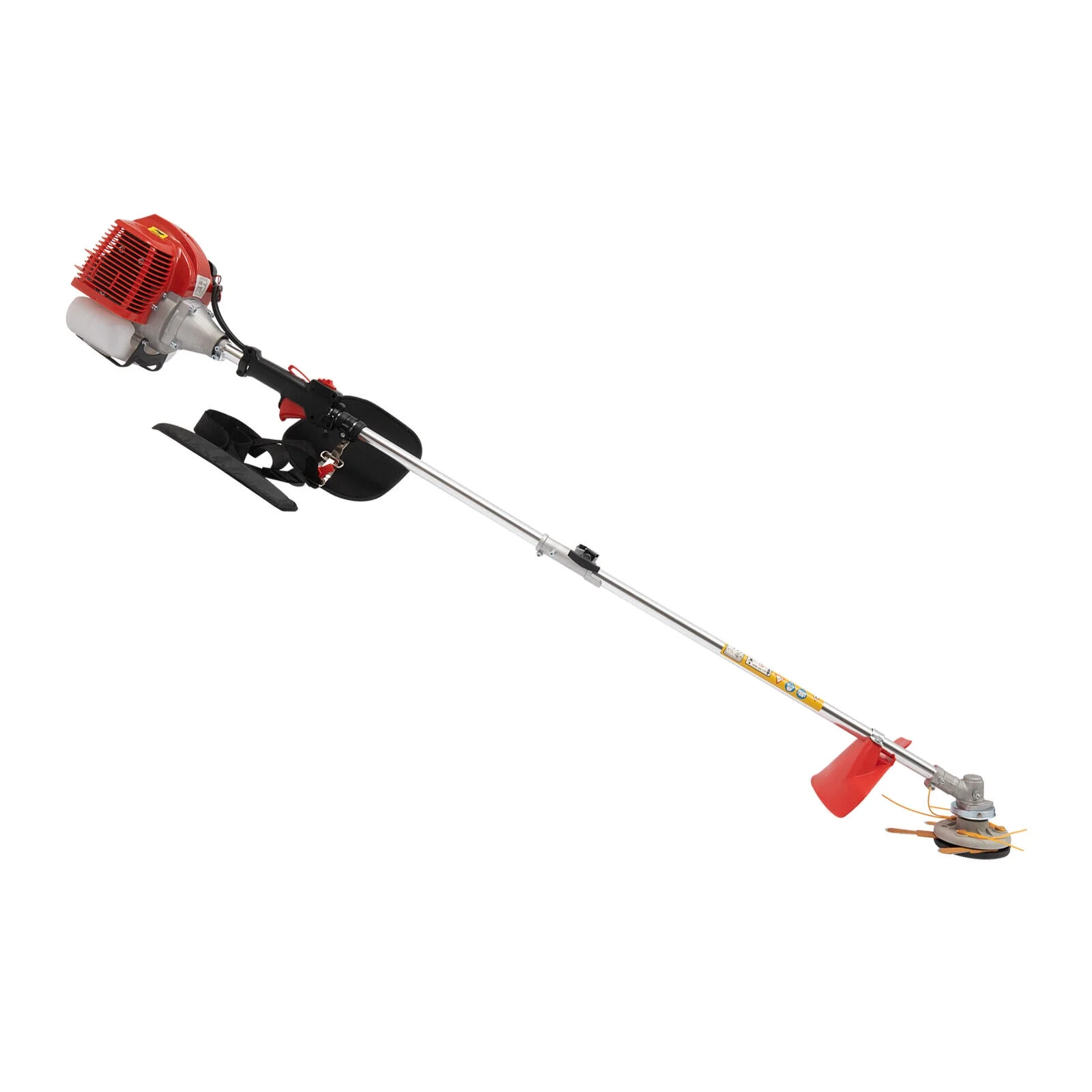 ZhdnBhnos 26/33/43CC Gas Powered Weed Whacker with 2 Blade Heads 2 Stroke Grass Hedge Trimmer Lawn Edger Cutter Weed Eater - Radiant Selections