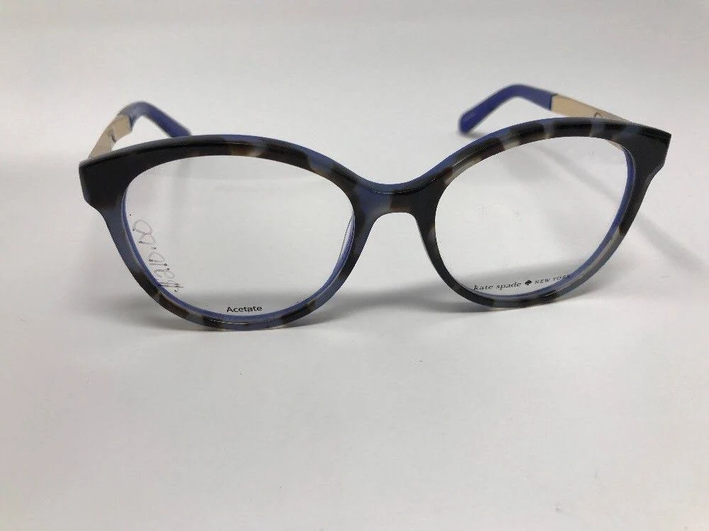 Kate Spade Caylen Eyeglasses - 0S5A Blue Havana Gold