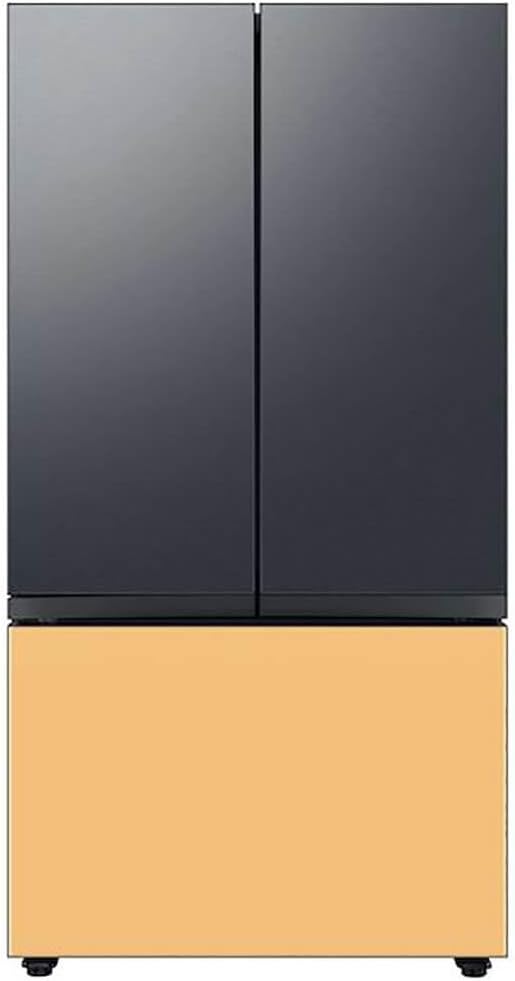 SAMSUNG Bespoke 3-Door French Door Refrigerator Panel - Bottom Panel - Sunrise Yellow Glass