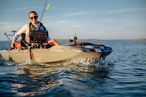 Pelican Catch Mode 110 Premium Angler Kayak - Fishing Kayak with Lawnchair - 10.5 ft