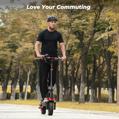 iScooter Electric Scooter, 40/43/50 Miles Long Range & 28/38 MPH Top Speed E Scooter