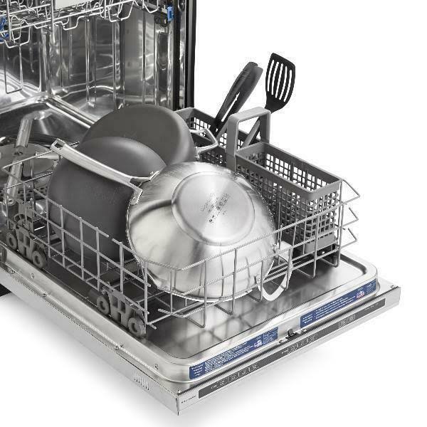 Calphalon Classic Stainless Steel 12-Inch Stir-Fry Wok Dishwasher Easy Cleanup