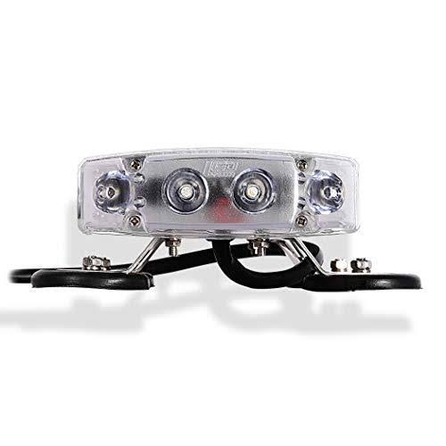 LEDQUSA Condor TIR Emergency 3 Watt Low Profile Magnetic Roof Mount Mini LED Light Bar 23in (Red)