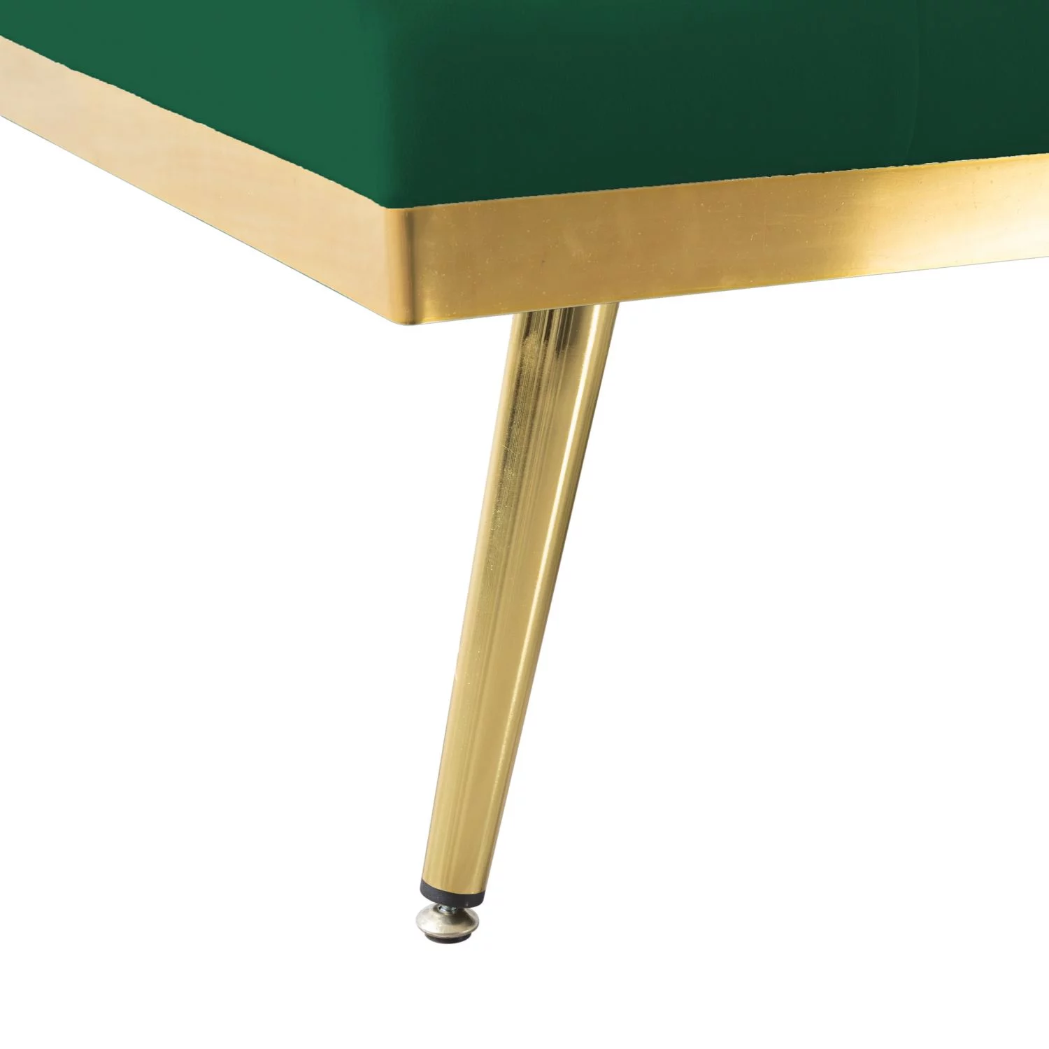 BSHTI Chaise Lounge,Convertible Chaise Futon Sofa Bed Upholstered Chaise Lounge for Livingroom(Green)