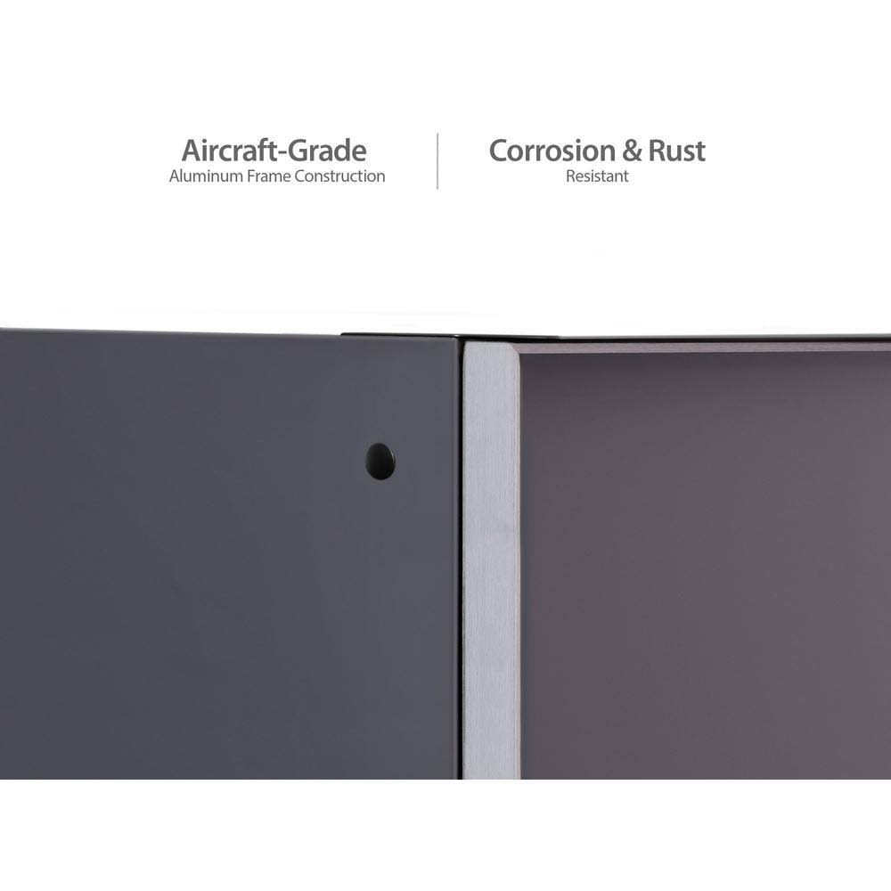 NewAge Products Outdoor Kitchen Wall Cabinet in Aluminum