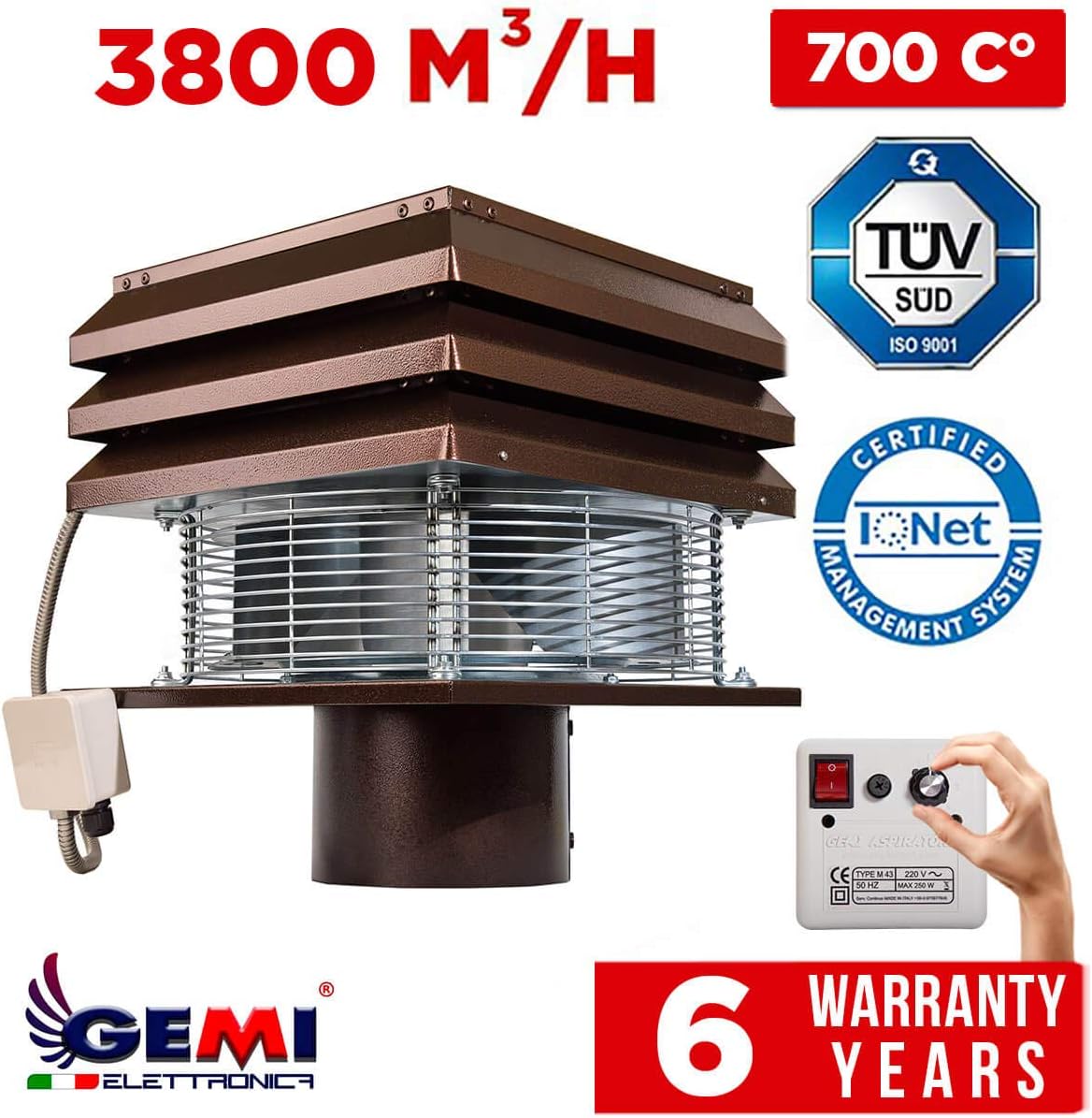 Chimney Fan Fireplace Exhaust Fan Flue Fan Chimney Draft Inducer Chimney Exhaust Fan For Fireplace Professional Model 20 cm round model 110 V