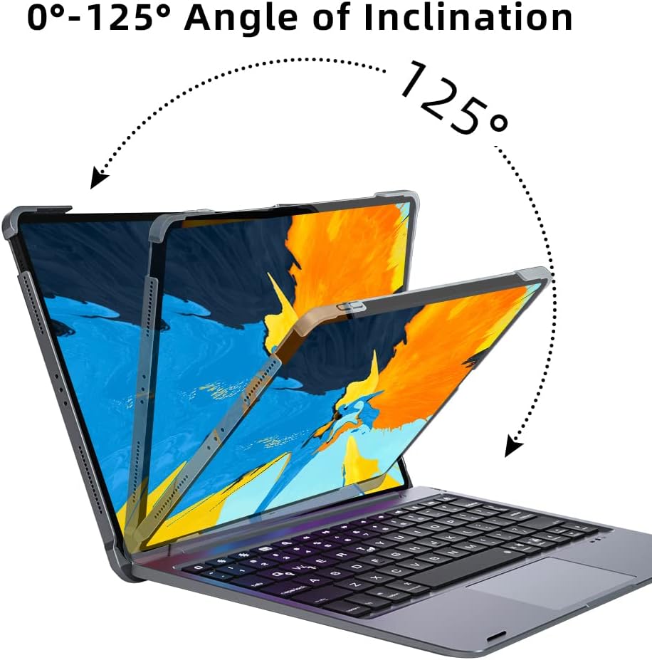 doqo Magnetic Keyboard Case for iPad Air 5th Generation(2022)/iPad Air 4th Generation(2020), iPad Pro 11 2018/2020/2021