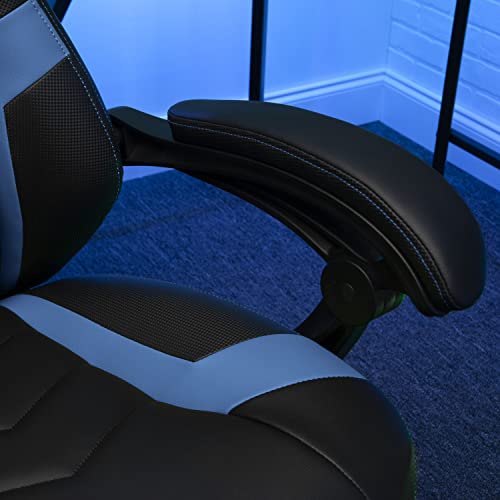 RESPAWN 110 Pro Gaming Chair - Gaming Chair with Footrest, Reclining Gaming Chair, Video Gaming Computer Desk Chair, Adjustable Desk Chair