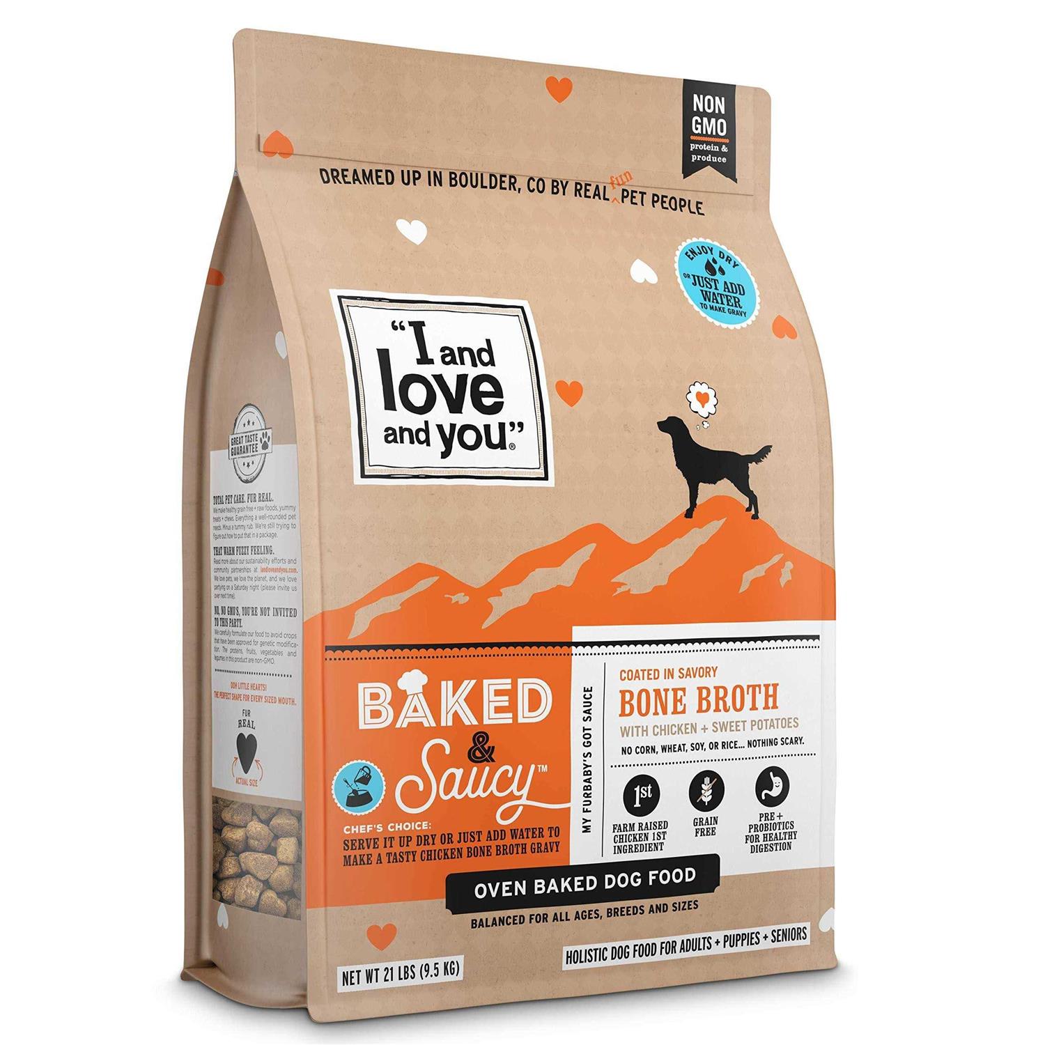 I and Love and You Dog Food Baked Saucy - Pet Supplies online store