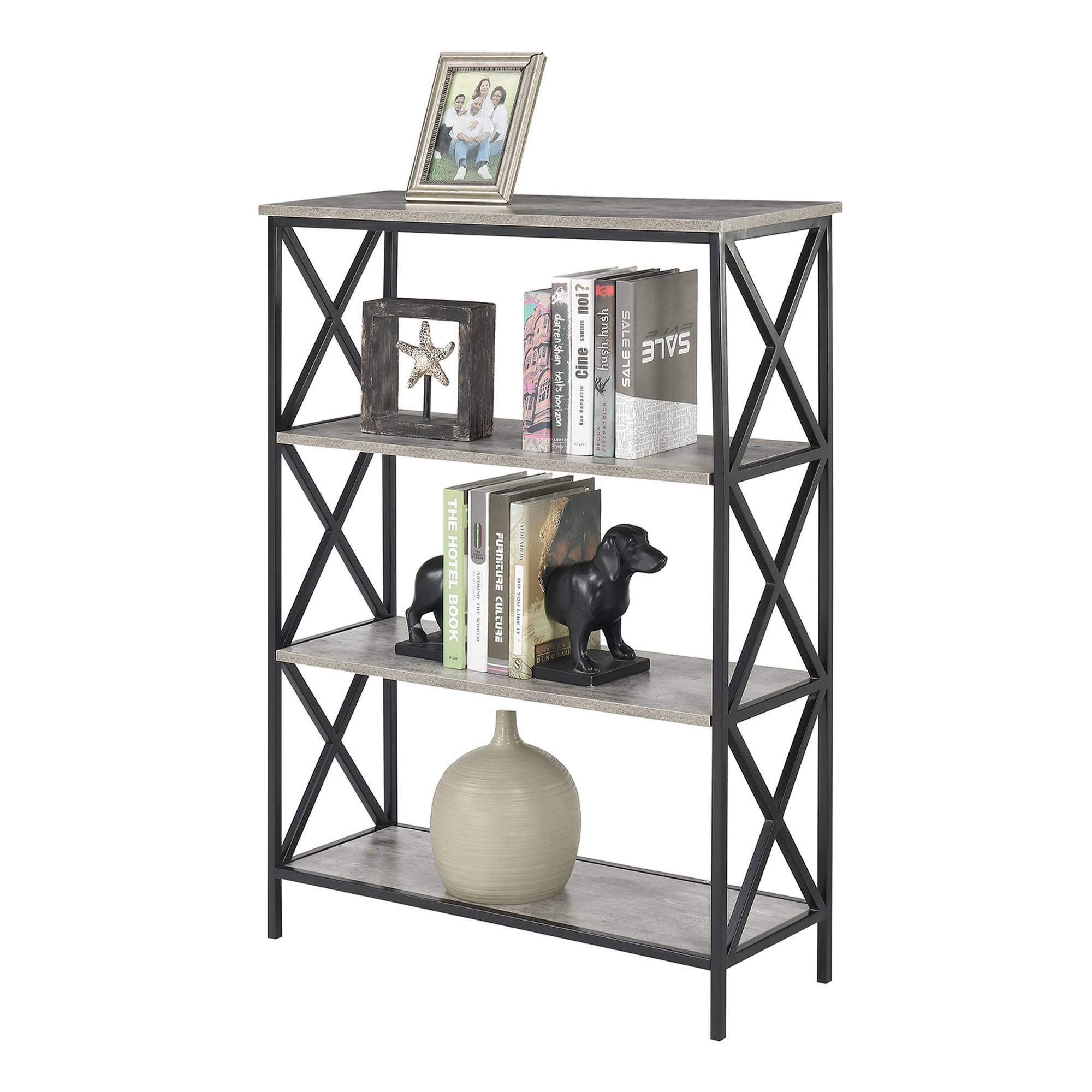 42x22 Tucson 4 Tier Bookcase Faux Birch - Breighton Home