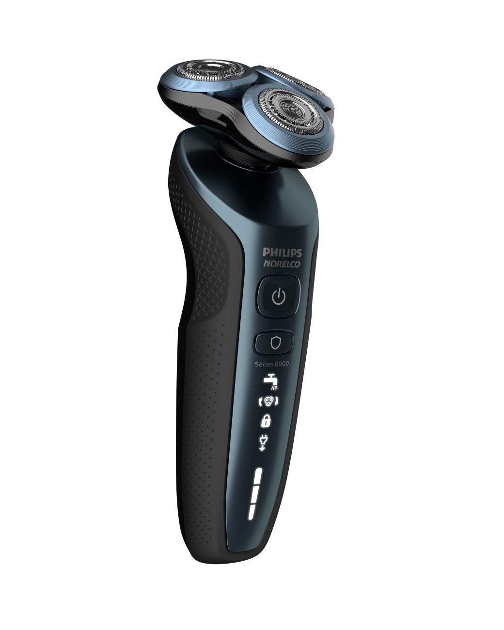 Norelco Series 6000 CORDLESS Mens Shaver with MultiFlex Heads and All NEW Skin Guard Mode and Click-on Precision Beard Styler Trimmer and Charging